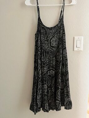 Y2K Paisley Skater Dress